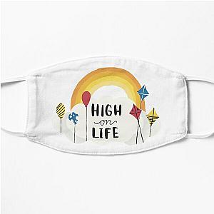 high on life  Flat Mask