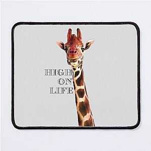 High on Life Giraffe Mouse Pad