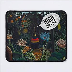 High on life - Jungle Artwork Mouse Pad