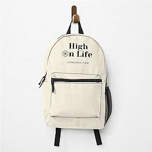 High On Life Sacred Geometry Conscious Flow Backpack