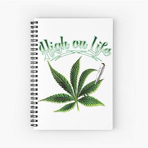 HIGH ON LIFE Spiral Notebook