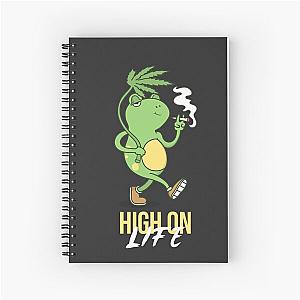 High on life Spiral Notebook