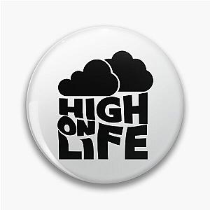 high on life merch logo Pin