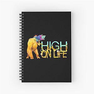 of High on life- Game Spiral Notebook