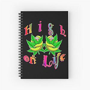 High On Life Spiral Notebook