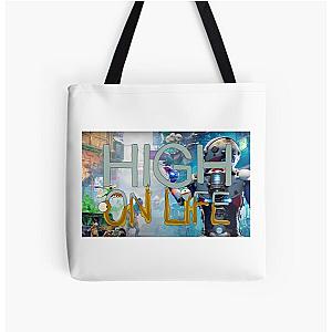 high on life All Over Print Tote Bag