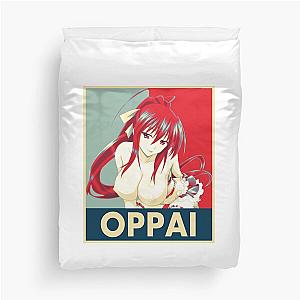 High School DxD - Akeno Himejima Oppai Art Duvet Cover