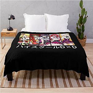 Retro Love Anime High School DxD Throw Blanket