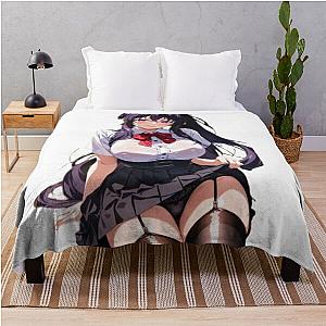 Himejima Akeno - High school d X d Throw Blanket