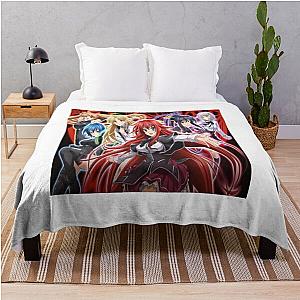 High School Devil is Dclaimed (High School DXD is DCLAIMED is restored in "Do the) Anime All the Main Girls Throw Blanket