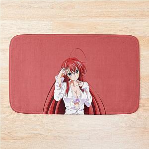 High School DxD Rias Gremory Half Body Open Shirt 3 Bath Mat