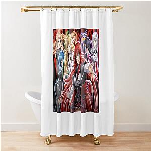 High School DxD Anime Main Girls Shower Curtain