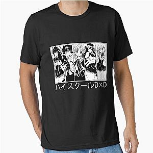 Black and White Design High School DxD Anime Essential T-Shirt