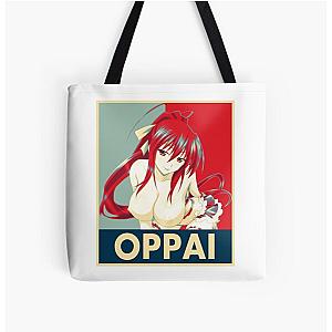 High School DxD Akeno Himejima Oppai Art All Over Tote Bag