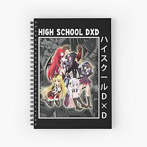 High School DxD Anime Main Characters Spiral Notebook