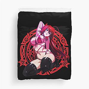 High School Funny Anime DxD Rias Gremory Character 3 Classic . Duvet Cover