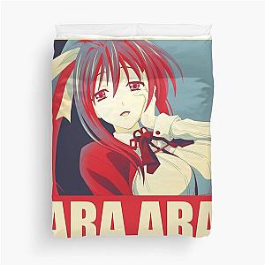 High School DxD - Akeno Himejima Oppai Ara Ara Duvet Cover