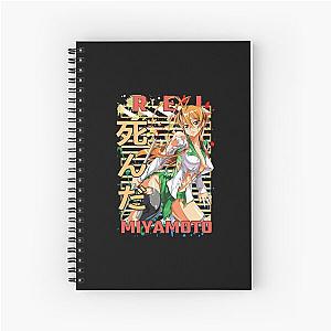 Rei Miyamoto Sexy anime Highschool of the Dead HOTD  Spiral Notebook