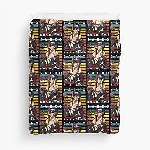 Saeko Busujima Highschool of the Dead Retro Anime Design Duvet Cover