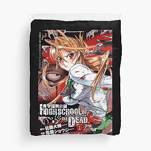 For Men Women Highschool Of The Dead Manga Gift For Halloween Duvet Cover