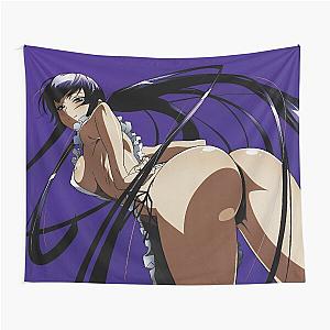 Highschool of the Dead Saeko Busijima Anime Lewd Waifu Tapestry