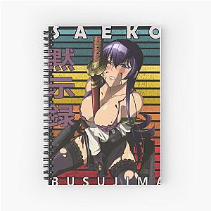 Saeko busujima Sexy anime Highschool of the Dead HOTD  - Gift T-Shirt - Anime T-Shirt Spiral Notebook