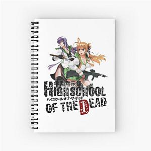 Highschool of the Dead - logo Spiral Notebook