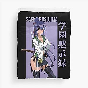 Saeko - Highschool of the Dead Essential . Duvet Cover