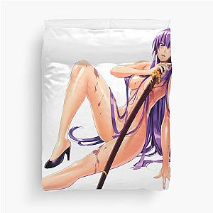 Highschool of the Dead Saeko Busujima Anime Waifu Lewd Duvet Cover