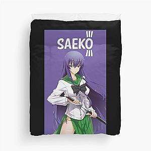 Funny Gift for Saeko - Highschool Of The Dead Graphic For Fans Duvet Cover