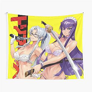 Highschool of the Dead X Traige X Anime Lewd Waifu Tapestry