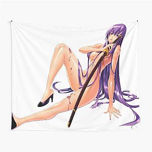 Highschool of the Dead Saeko Busujima Anime Waifu Lewd Tapestry