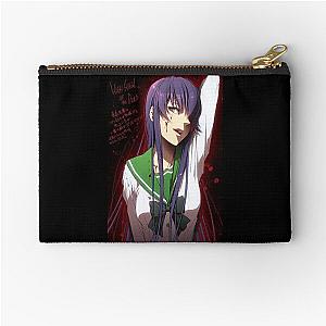 Music Retro Saeko Busujima - Highschool Of The Dead Gifts Music Fan Zipper Pouch