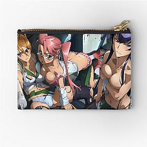 Highschool of the Dead Anime Lewd Waifus Zipper Pouch