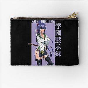 Funny Gift Saeko - Highschool Of The Dead Classic Fan Zipper Pouch