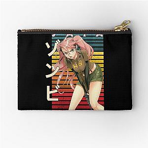 Saya Takagi Highschool of the Dead Retro Anime Design Zipper Pouch