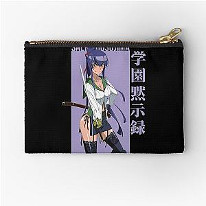 Saeko - Highschool of the Dead Essential . Zipper Pouch