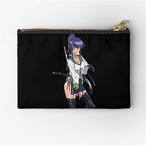 Vintage Photograp Saeko Busujima- Highschool Of The Dead Cool Graphic Gifts Zipper Pouch