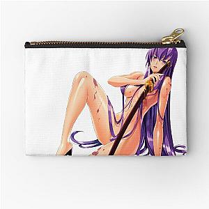 Highschool of the Dead Saeko Busujima Anime Waifu Lewd Zipper Pouch