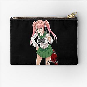 Gift For Men Saya Takagi Highschool Of The Dead Funny Graphic Gifts Zipper Pouch