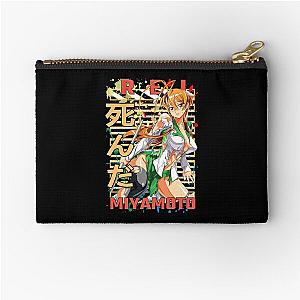 Rei Miyamoto Sexy anime Highschool of the Dead HOTD  Zipper Pouch