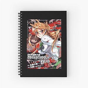 For Men Women Highschool Of The Dead Manga Gift For Halloween Spiral Notebook