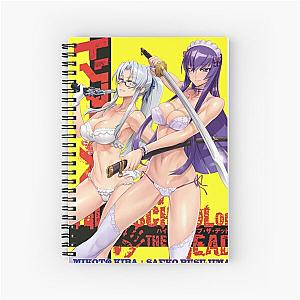 Highschool of the Dead X Traige X Anime Lewd Waifu Spiral Notebook