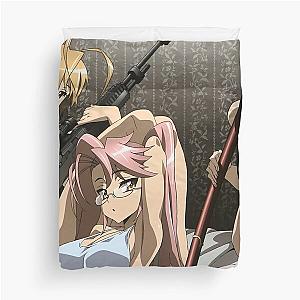 Highschool of the Dead Saya Takagi Saeko Busujima Anime Duvet Cover