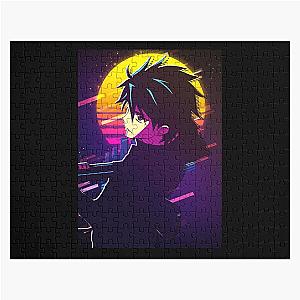 Gifts For Men High School Of The Dead Takashi Komuro Vaporwave Cute Gift Jigsaw Puzzle