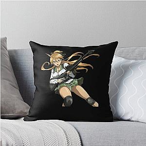 High School of the Dead Throw Pillow