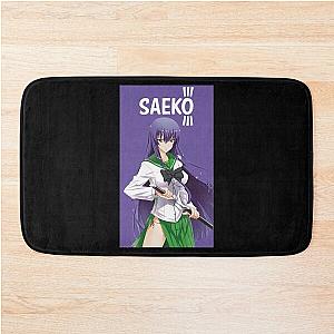 Funny Gift for Saeko - High School of the Dead Graphic for Fans Bath Mat