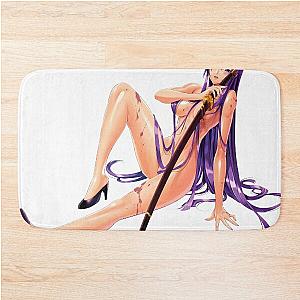 Highschool of the Dead Saeko Busujima Anime Lewd Bath Mat