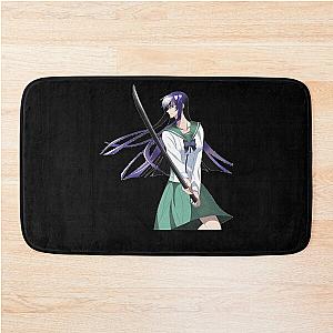 Mens Saeko Busujima High School of the Dead Gifts Fan Bath Mat