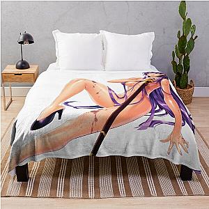 High School of the Dead Saeko Busujima Anime Throw Blanket